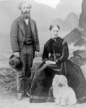 詹姆斯·克拉克·麦克斯韦和他的妻子