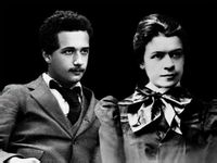 爱因斯坦和他的第一任妻子米列娃